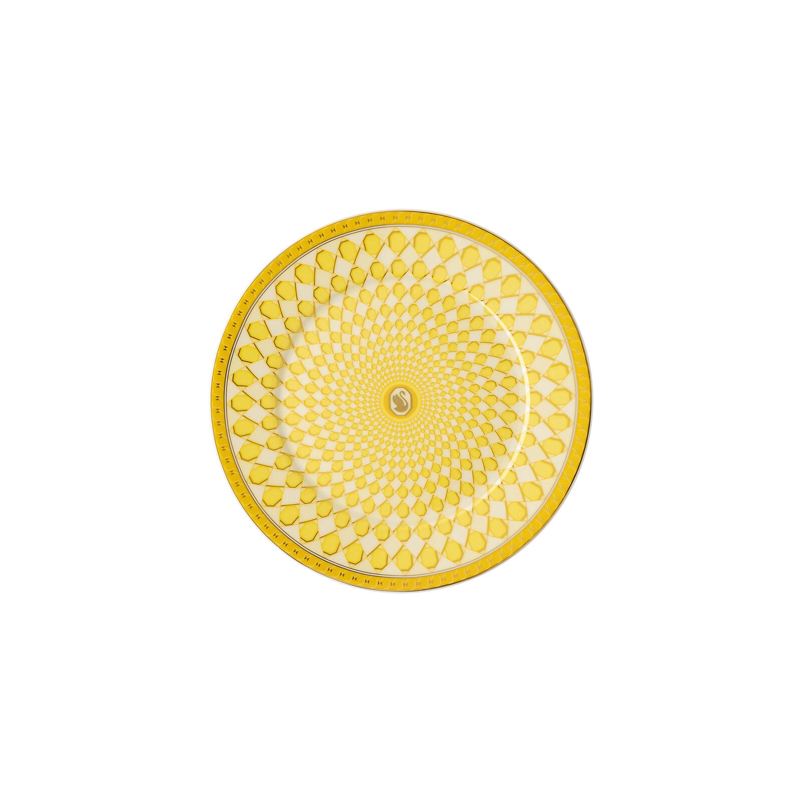Swarovski Signum - Bread and Butter Plate-Yellow
