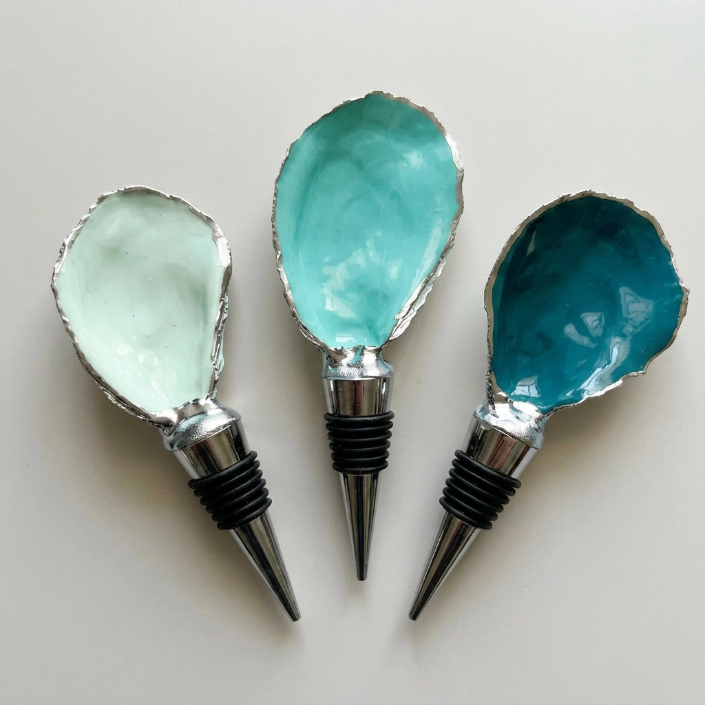 Oyster Shell Wine Stopper