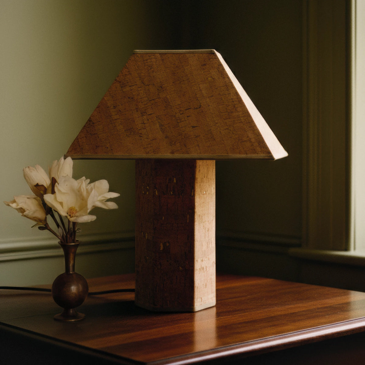 Cork Table Lamp