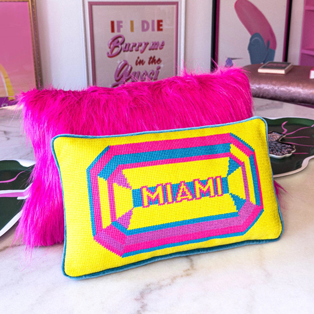 Miami Gem Pillow