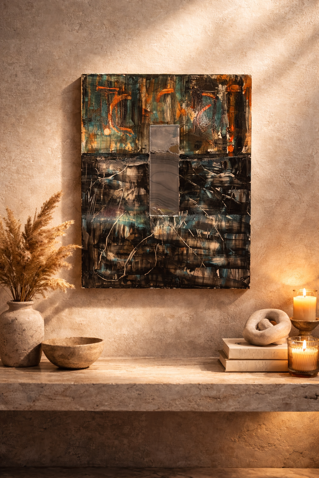 Antique Frame Landscape — Art