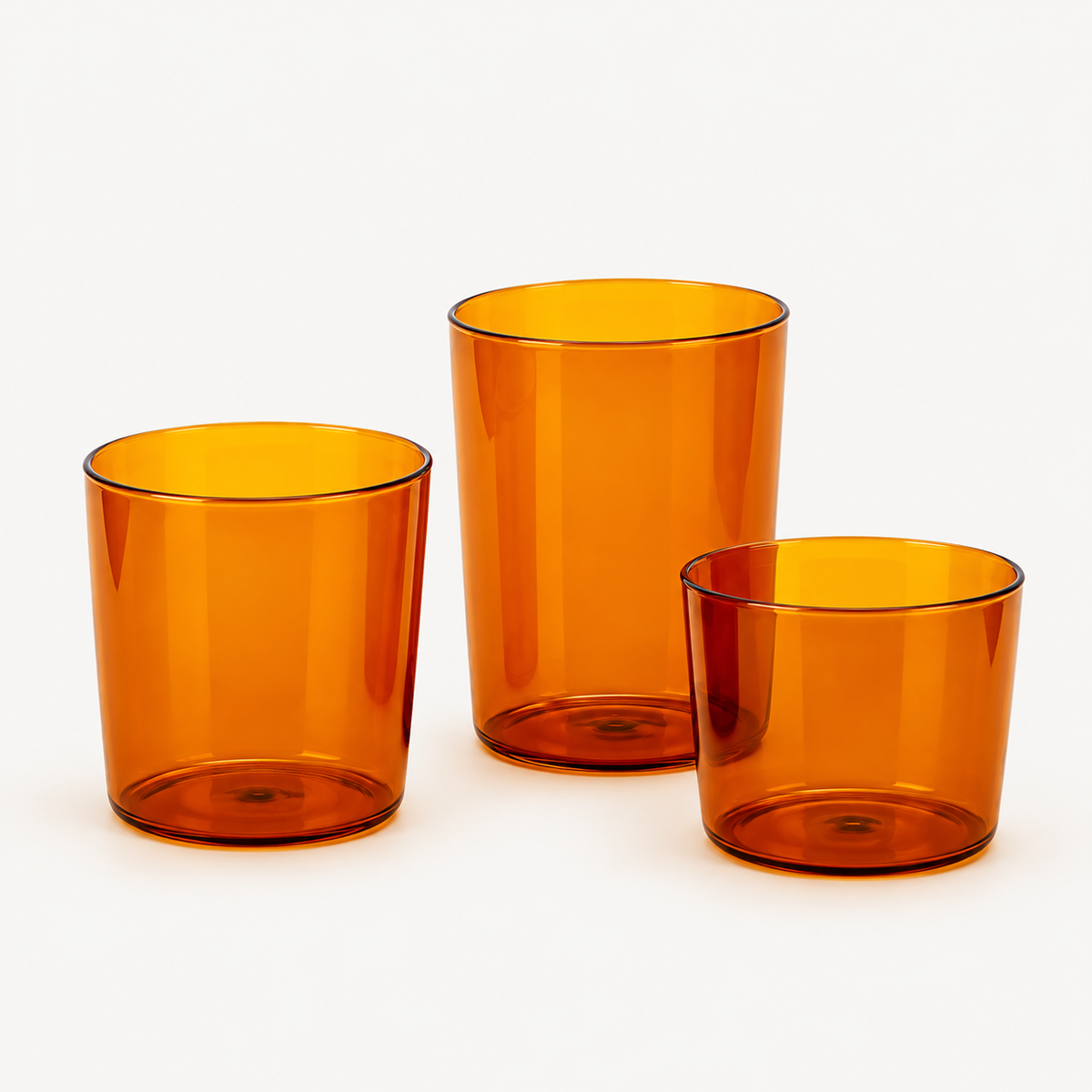 Essential Glassware - Set of 4, Terracotta