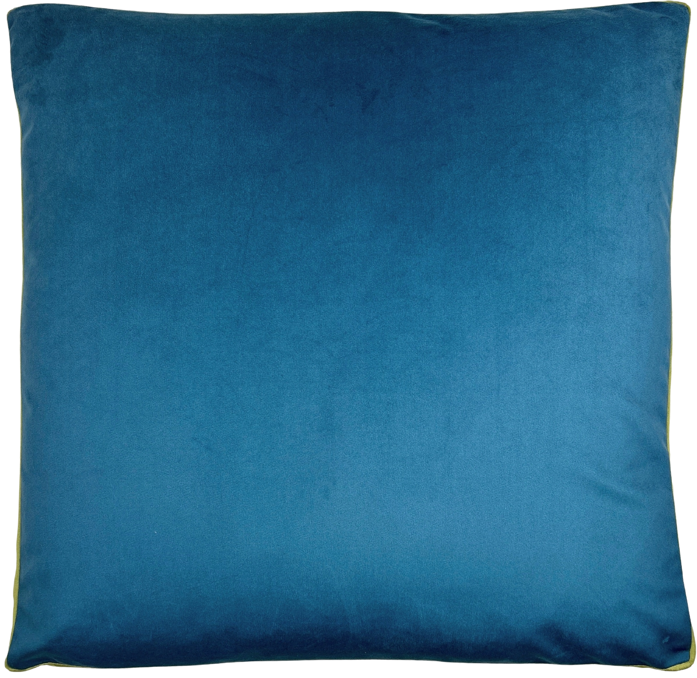 Azure Pavilion Velvet Pillow