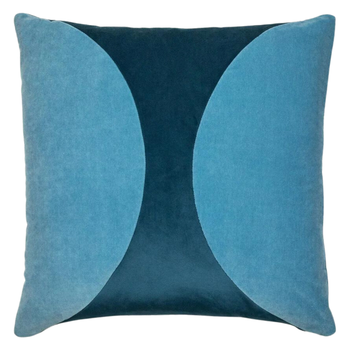 Echo Curve Pillow Light Blue/Blue
