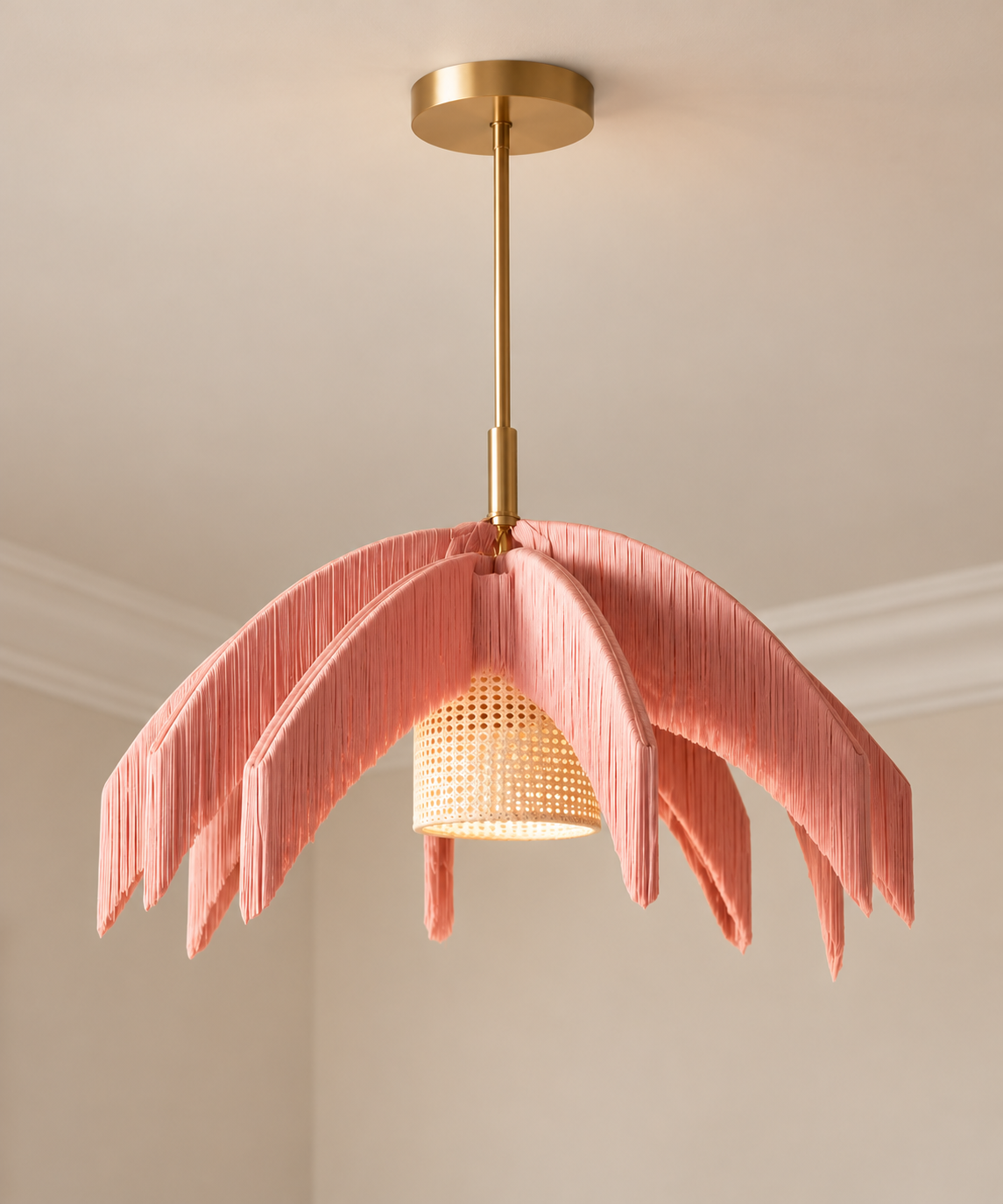 The Soleil Fringe Chandelier - Customizable
