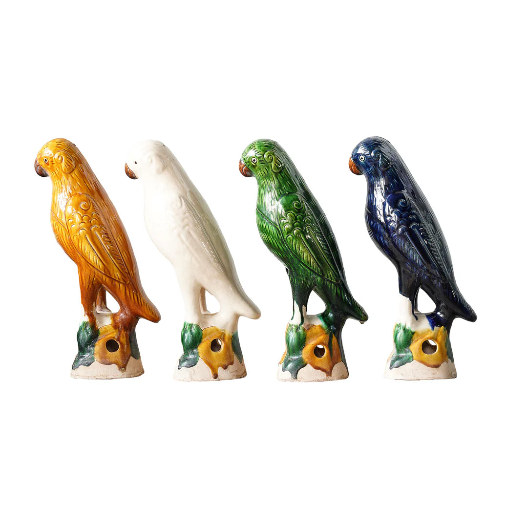 The Imperial Perch Porcelain Birds