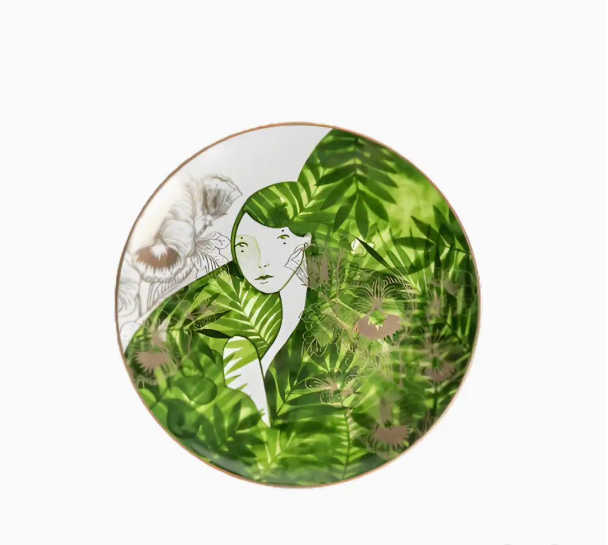 Goddess Charger Plate