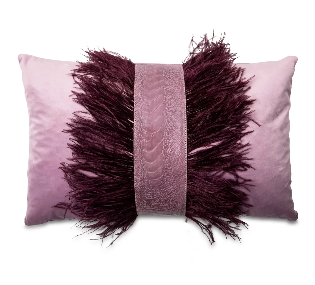 Orchid Plume Pillow