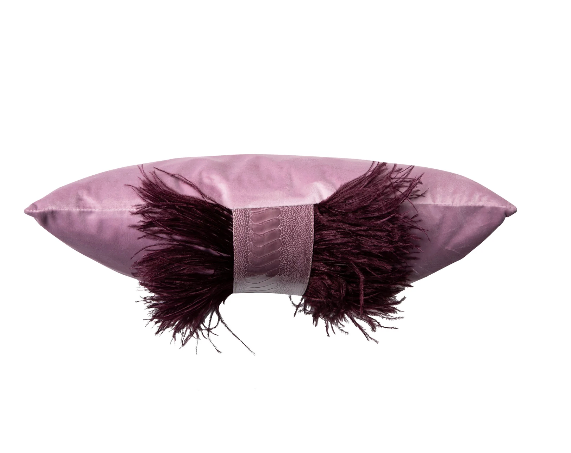 Orchid Plume Pillow