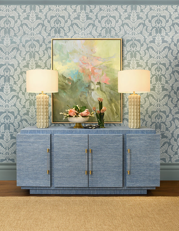 Skyweave Grasscloth Sideboard