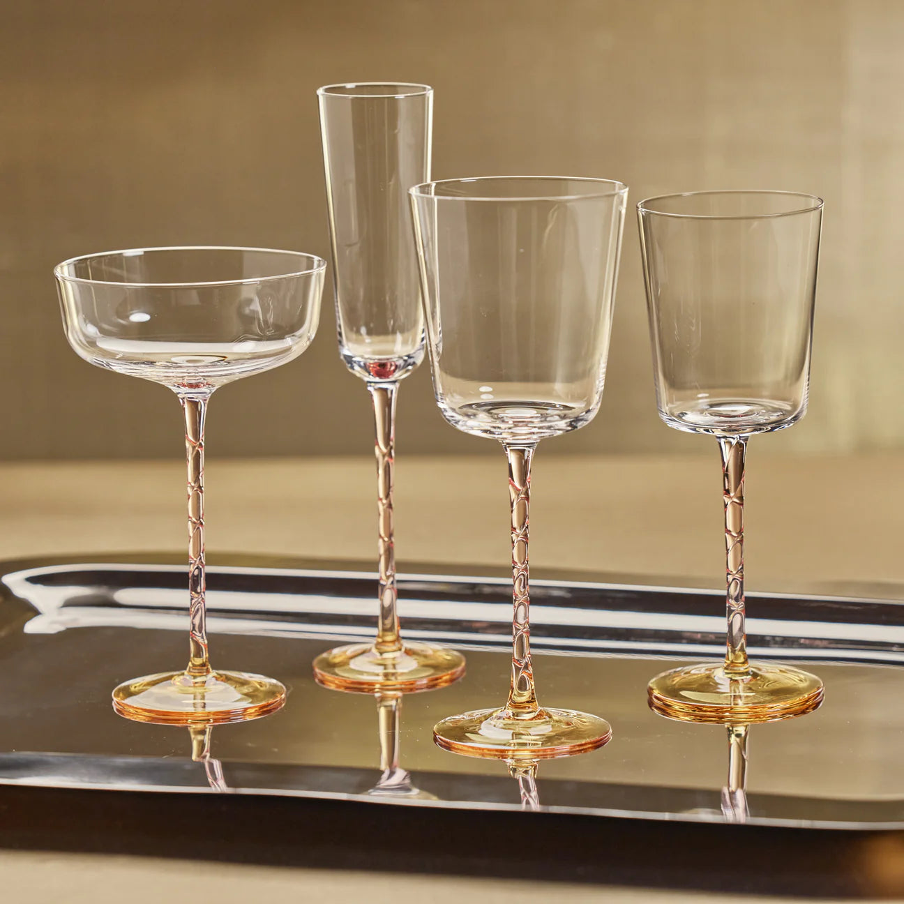 Bloom at Dusk Glassware