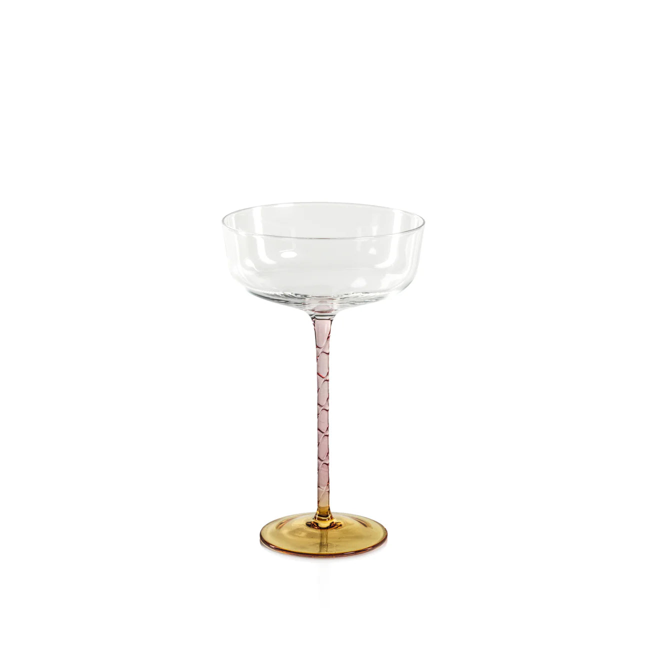 Bloom at Dusk Martini Glass