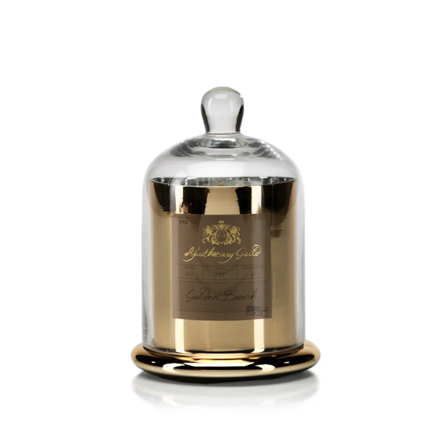 Apothecary Guild Scented Candle Jar with Glass Dome - Medium