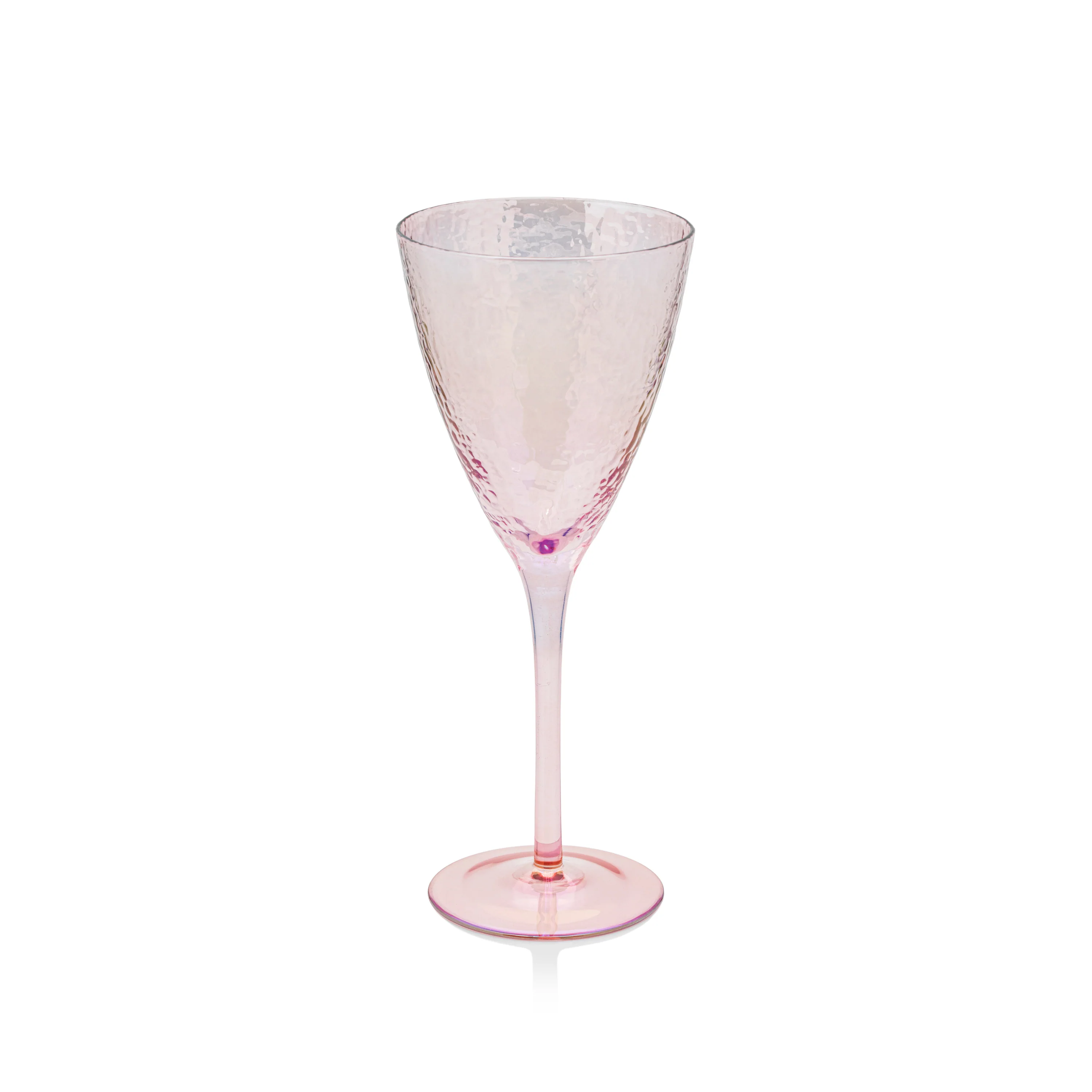 Luster Pink Aperitivo Wine Glass