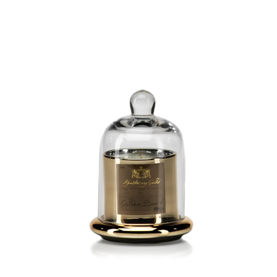 Apothecary Guild Scented Candle Jar with Glass Dome - Small