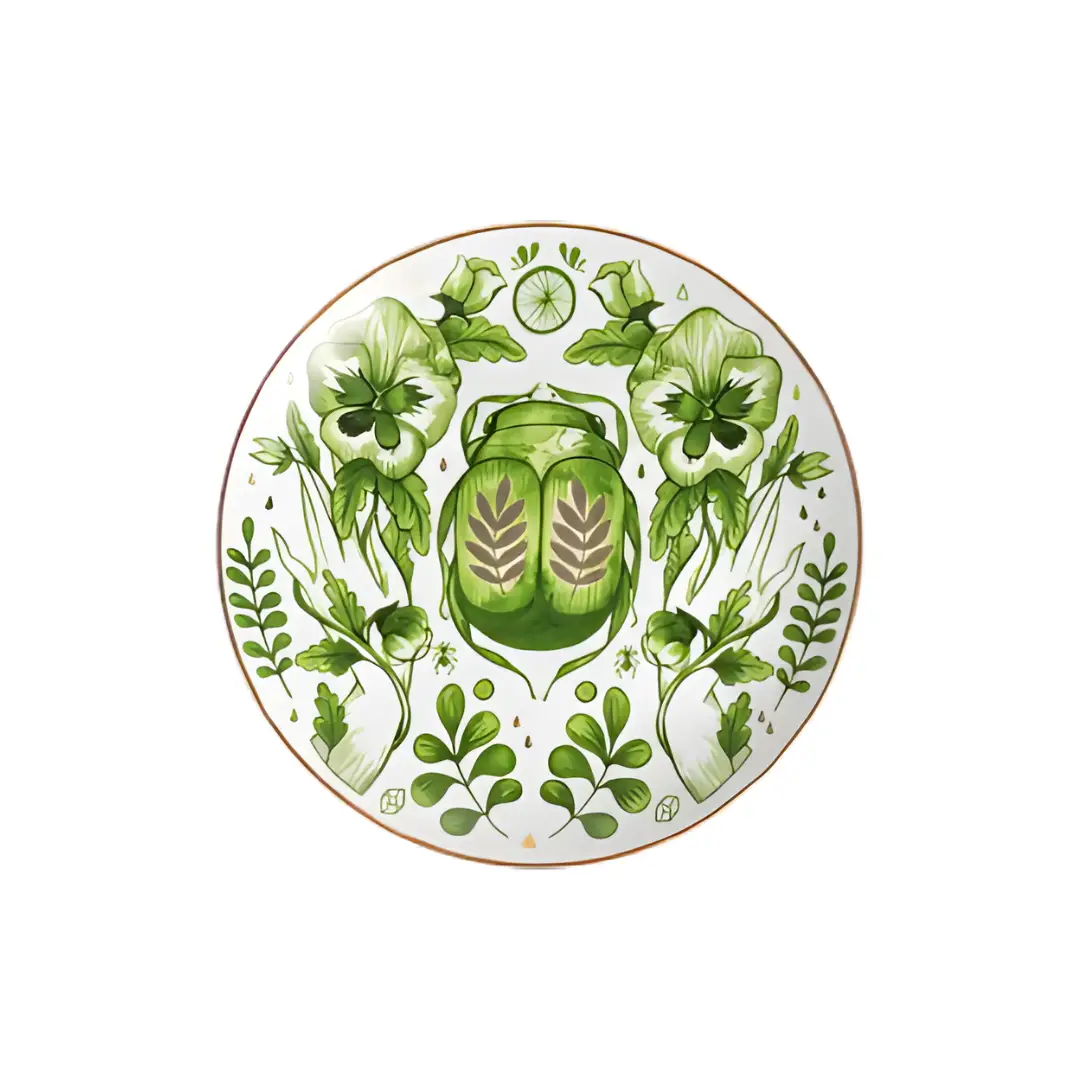 Green in the Tropics Plate