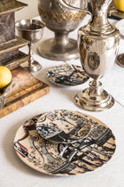 Pompei Set of 6 Porcelain Bread Plates