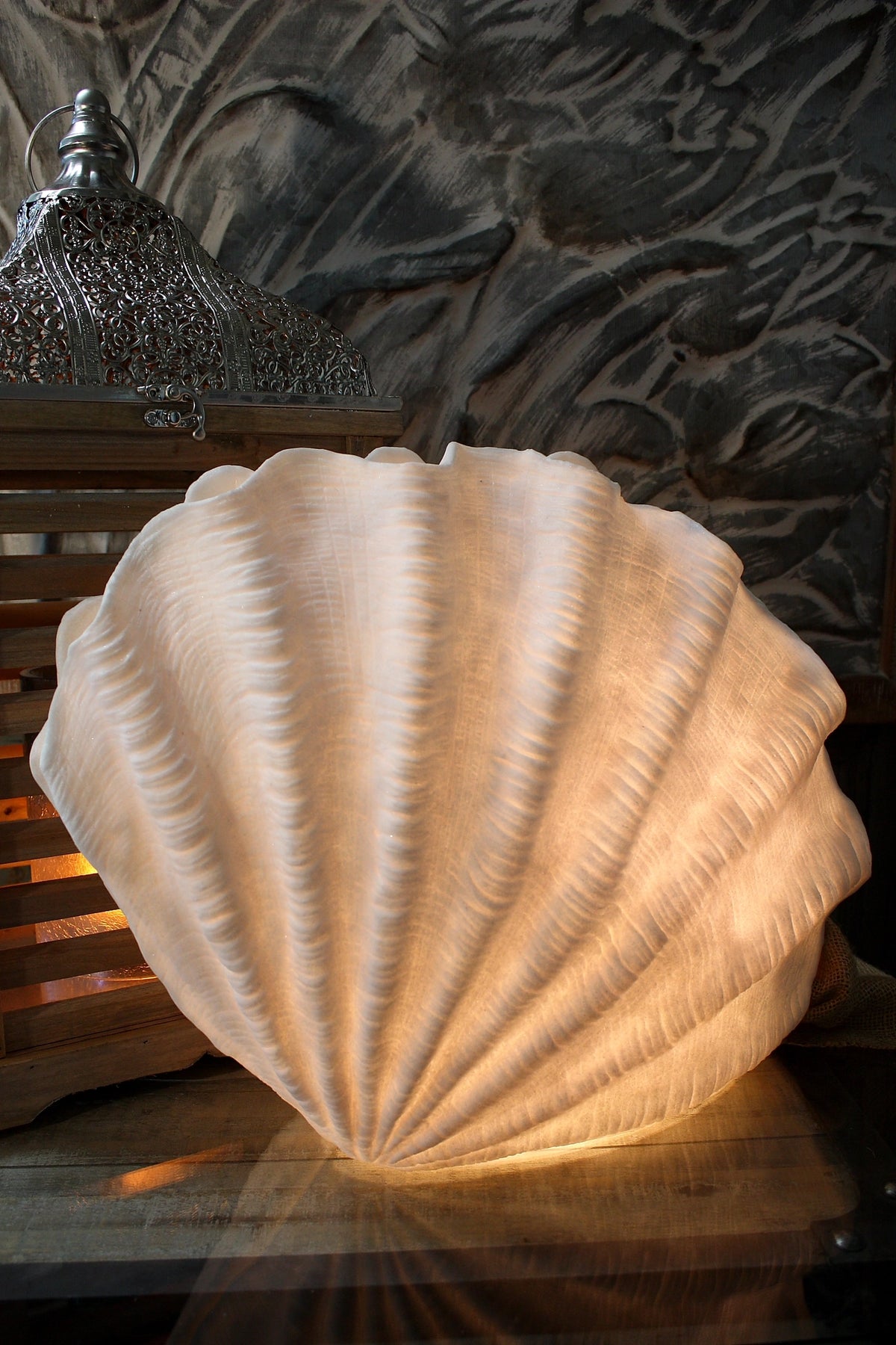 Table Top Shell Lamp