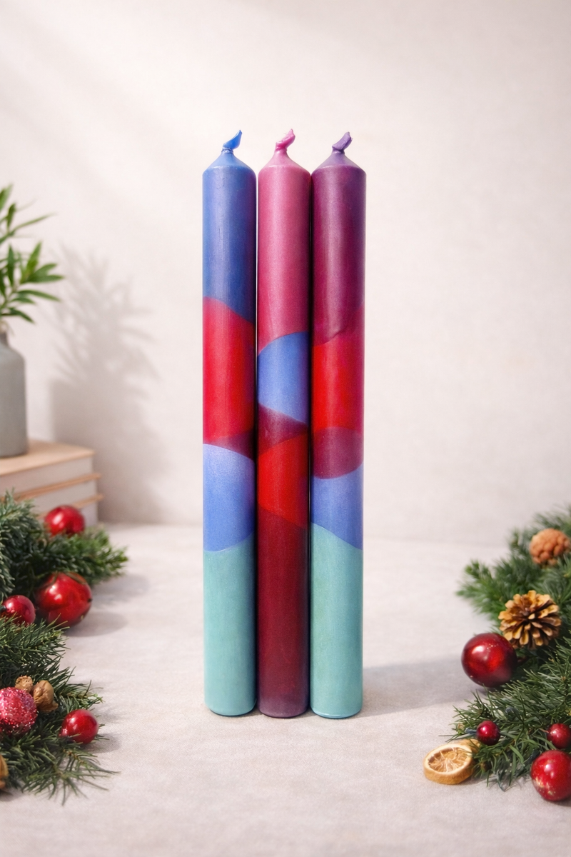 Finale Dip-Dye Candle- Set of 3