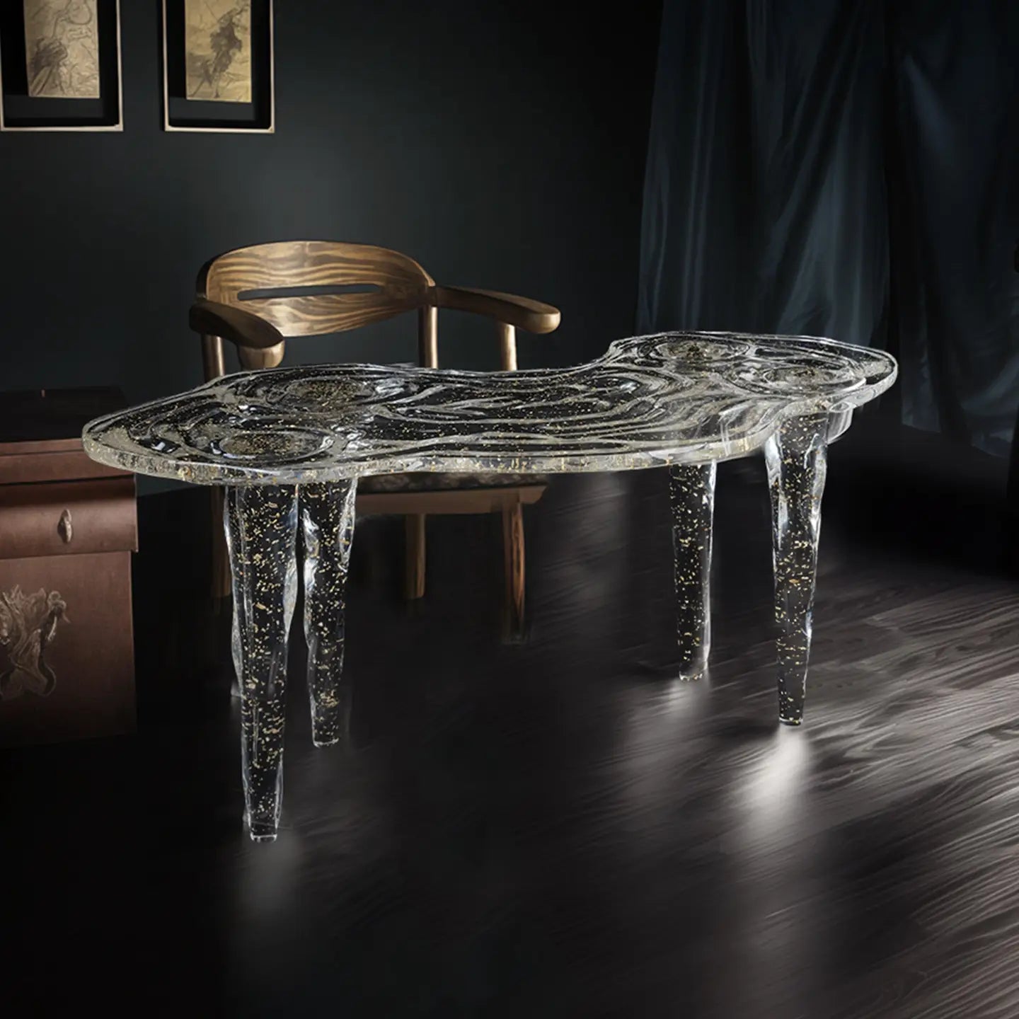 Golden Stream Desk