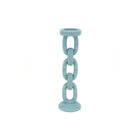 Large Blue Bead Candle Holder