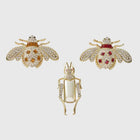 Golden Aria Bug Clips Pastel- Set of 3-5