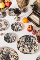 Pompei Set of 6 Porcelain Bread Plates