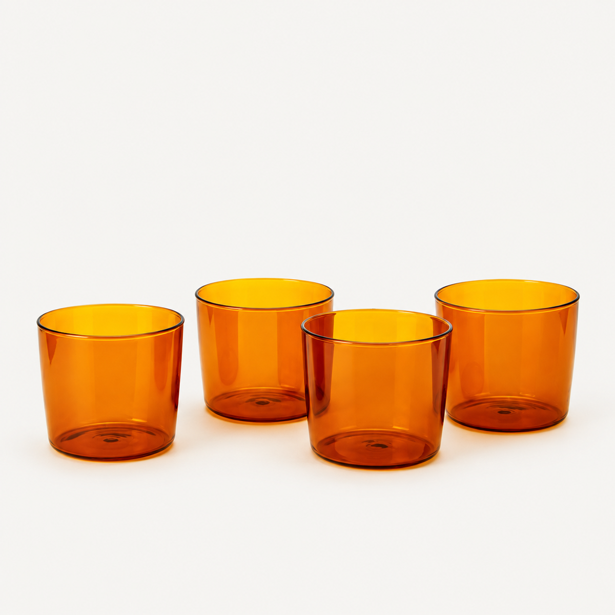 Essential Glassware - Set of 4, Terracotta