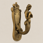 Antiqued Brass Mermaid Coat Hanger