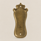 Antiqued Brass Mermaid Coat Hanger