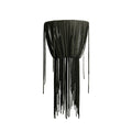 Fringe Wall Sconce Black