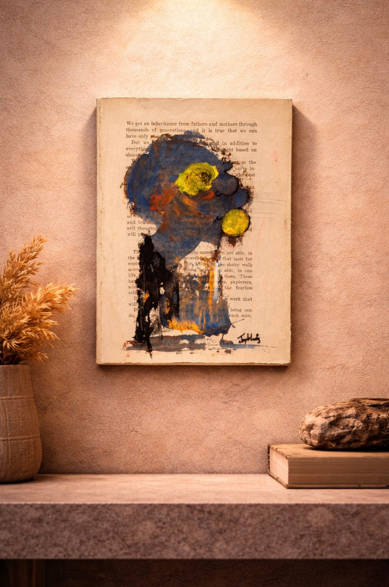Blue Face — Art