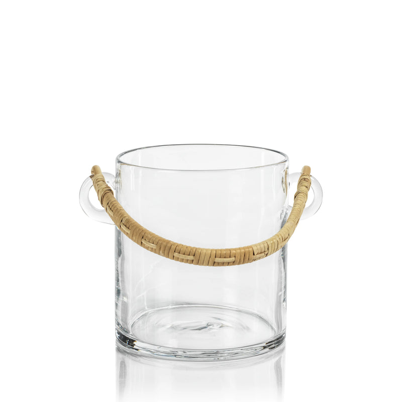 Marina Rattan Ice Bucket