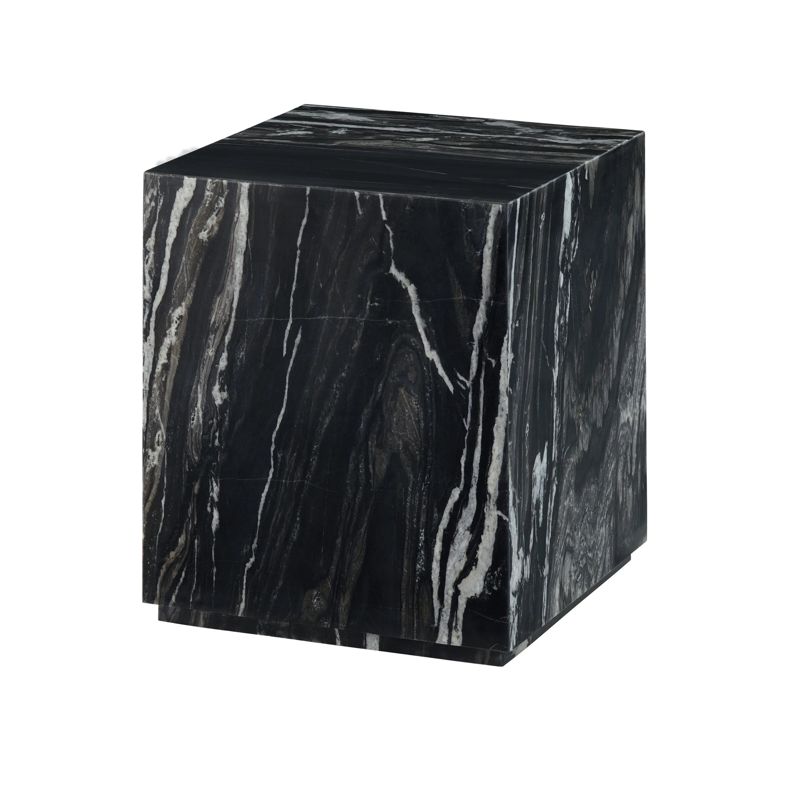Midnight Monolith Side Table