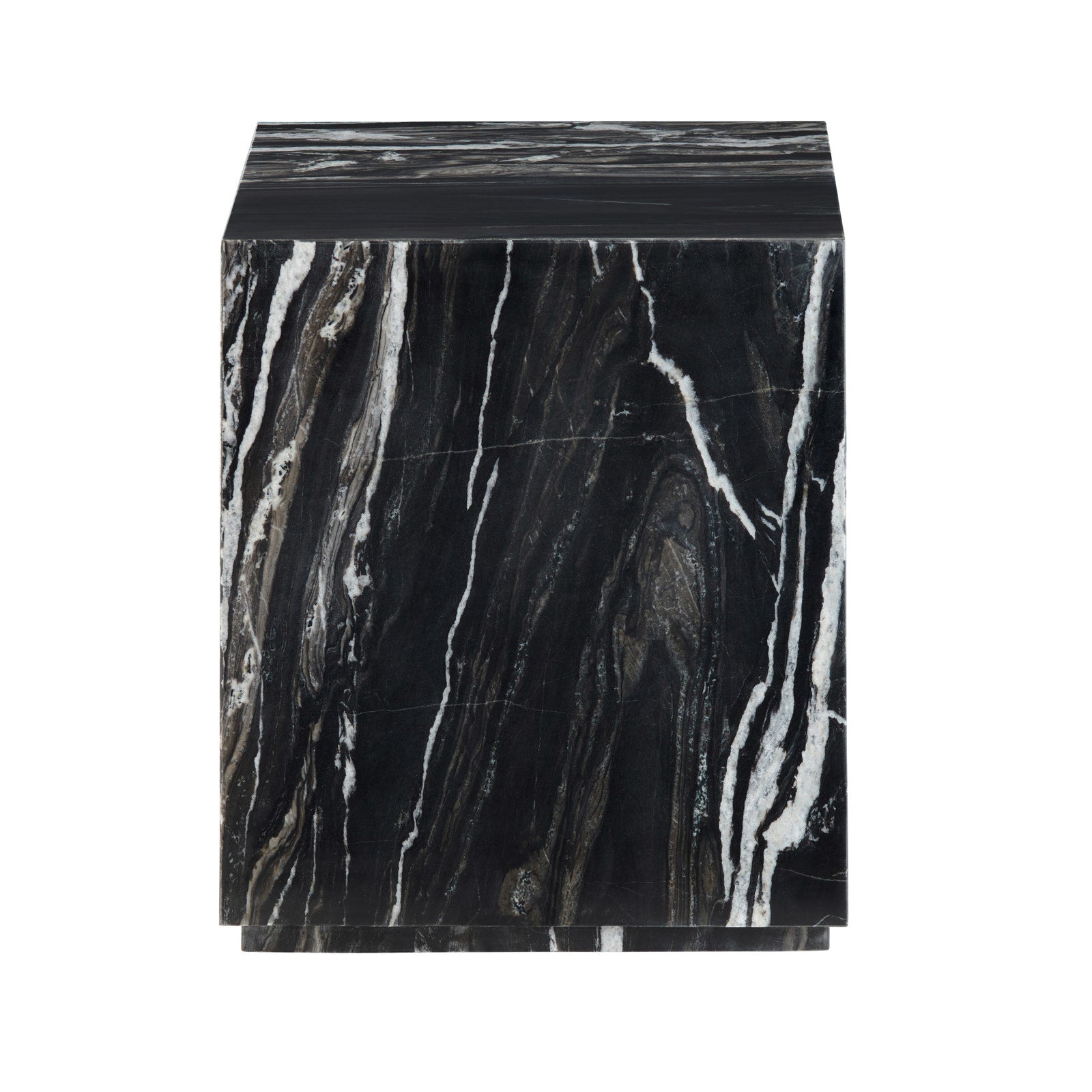 Midnight Monolith Side Table