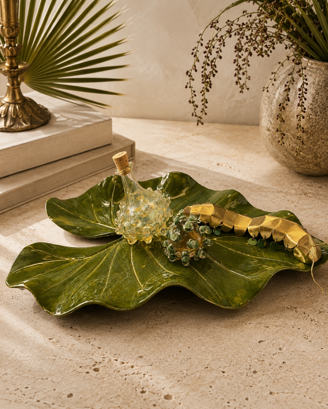 The Palm Oasis Tray