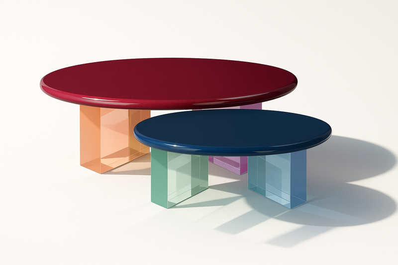 Float and Flaunt Nesting Coffee Tables