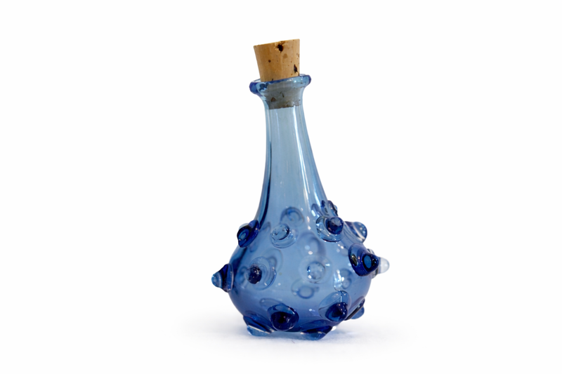 Dot Dot Bud Vase -Glamping Blue
