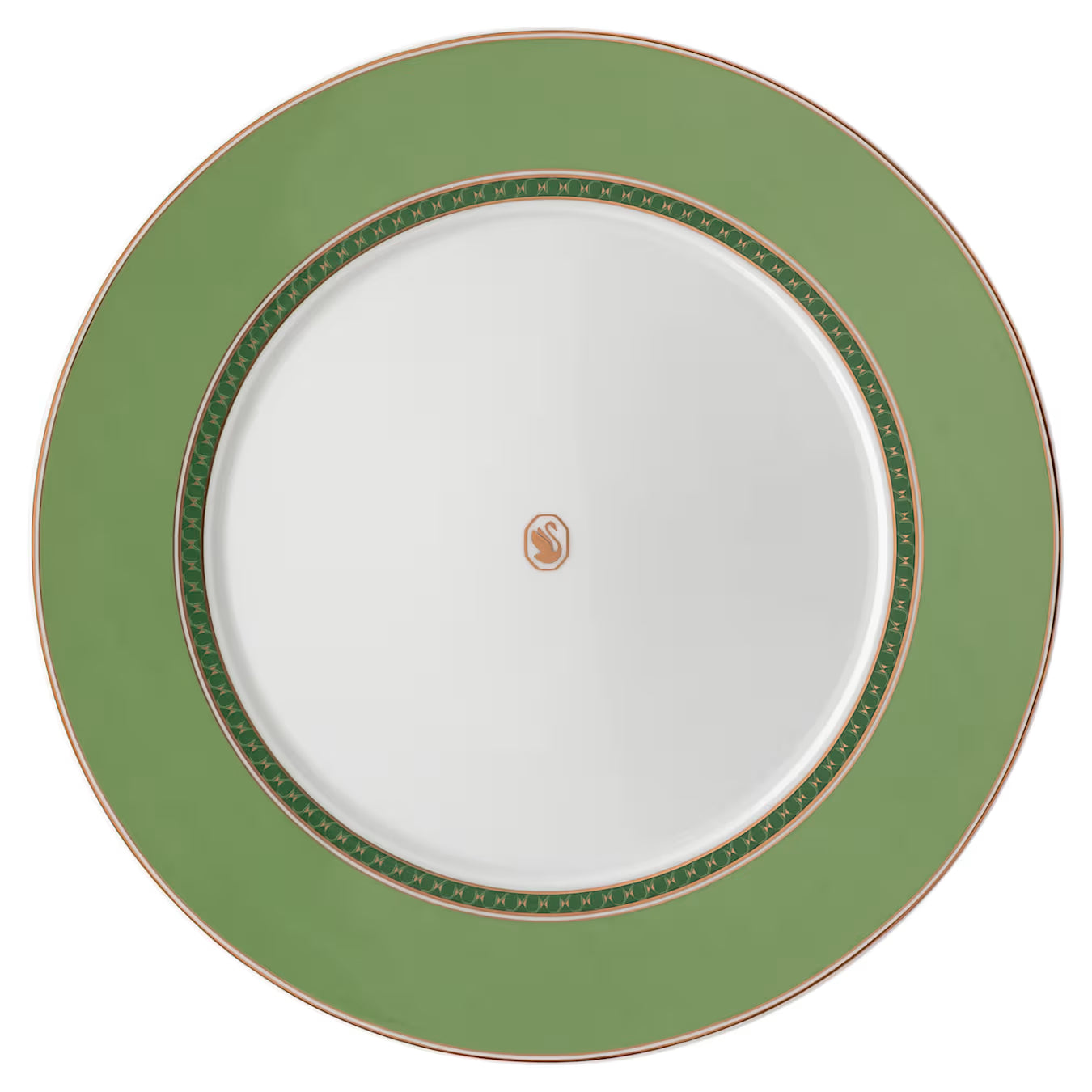 Swarovski Signum - Dinner Plate Green