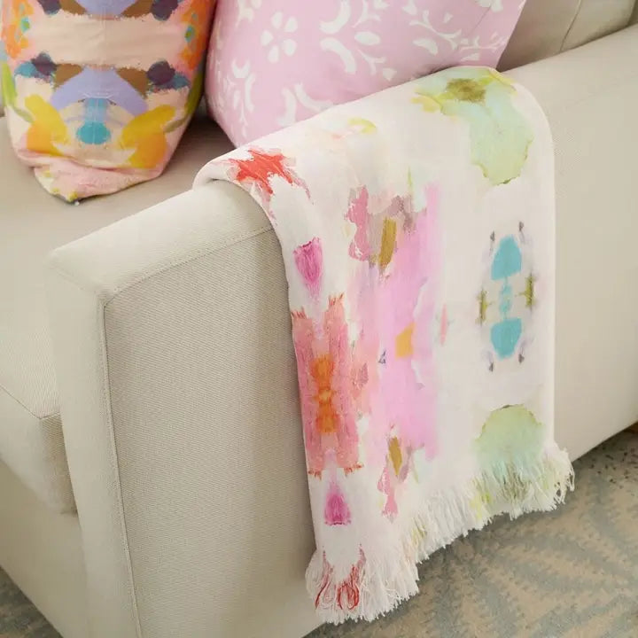Giverny Color Throw