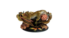 Ardmore Ceramic Art - Leopard and Butterfly Bowl