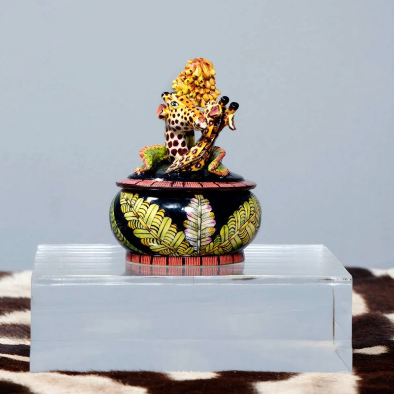 Ardmore Ceramic Art - Giraffe Box