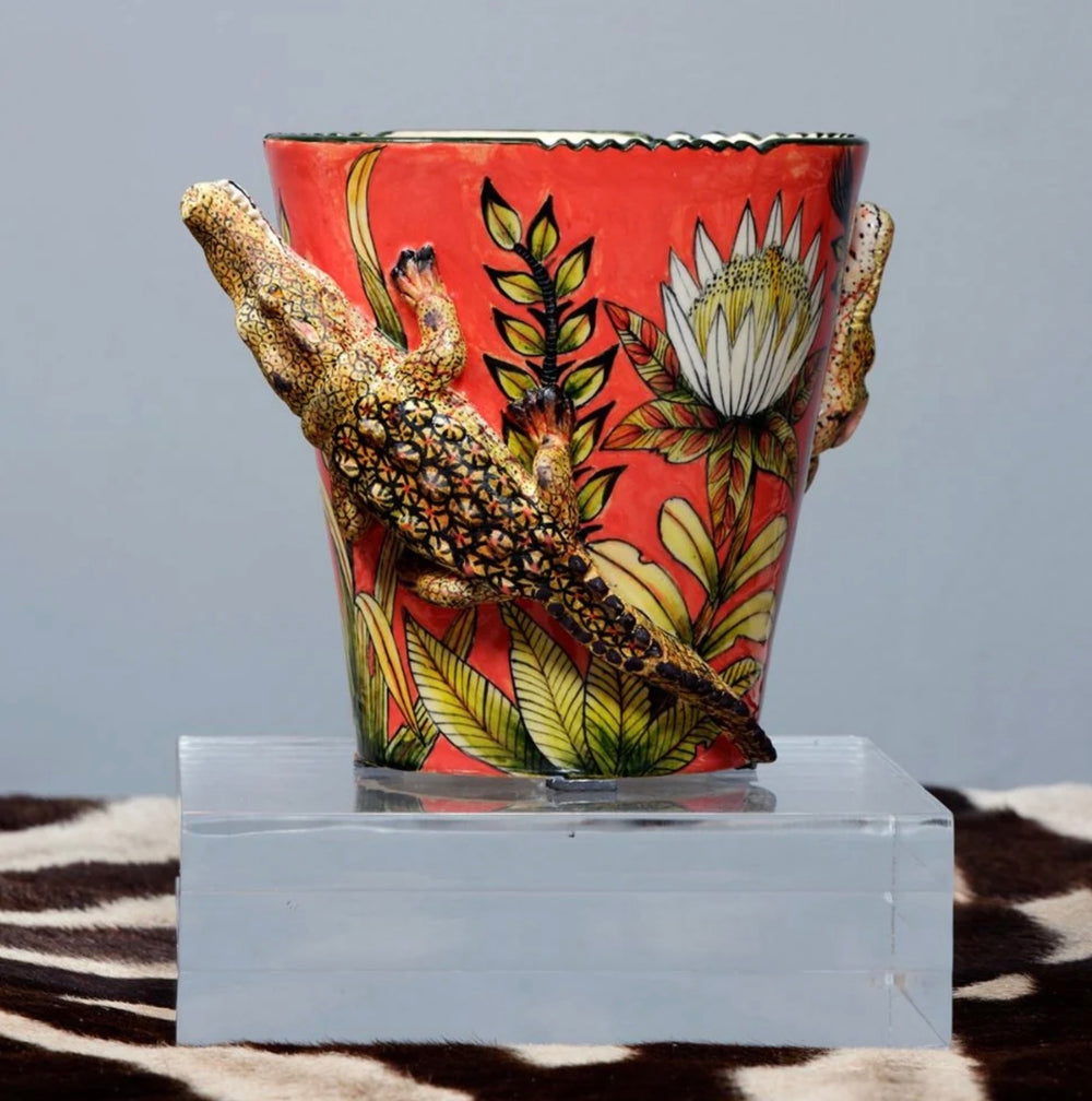 Crocodile Grove Planter