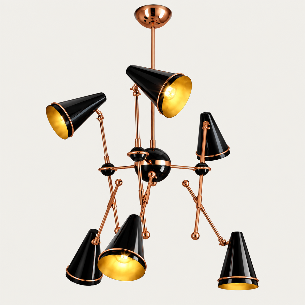Tophane Suspension Light Fixture