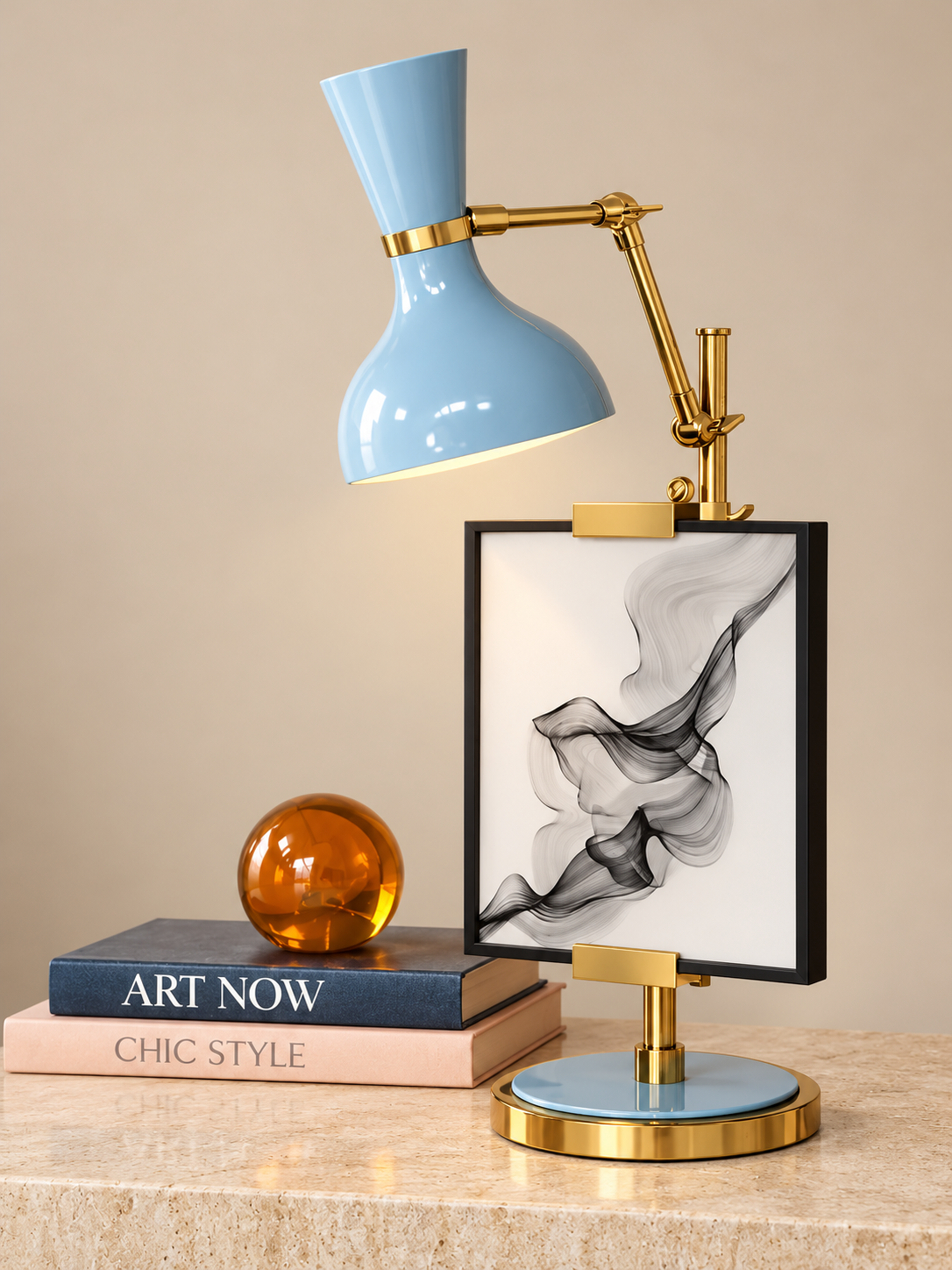 The Baby Bleu Table Lamp