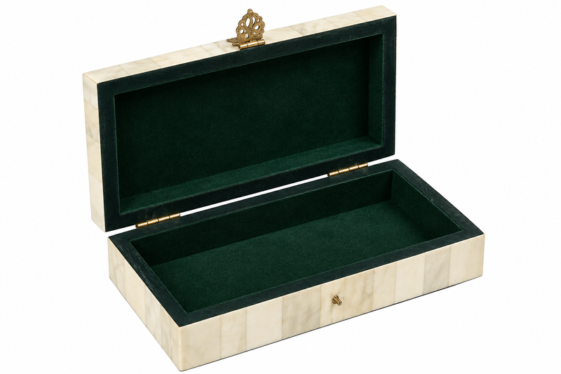 Mermaid, Bone Inlay Box