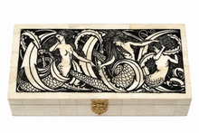 Mermaid, Bone Inlay Box