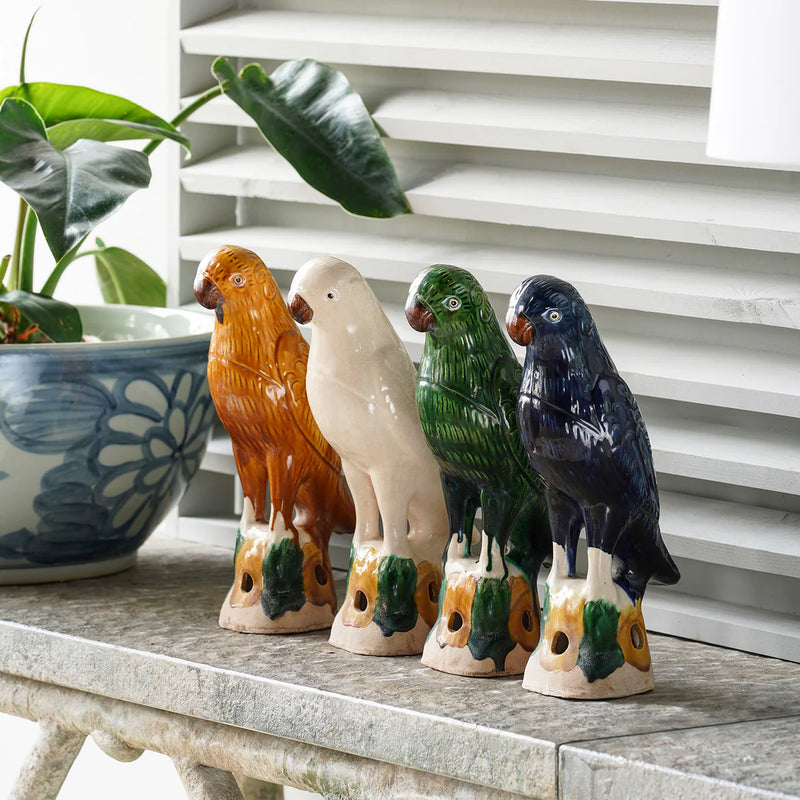 The Imperial Perch Porcelain Birds