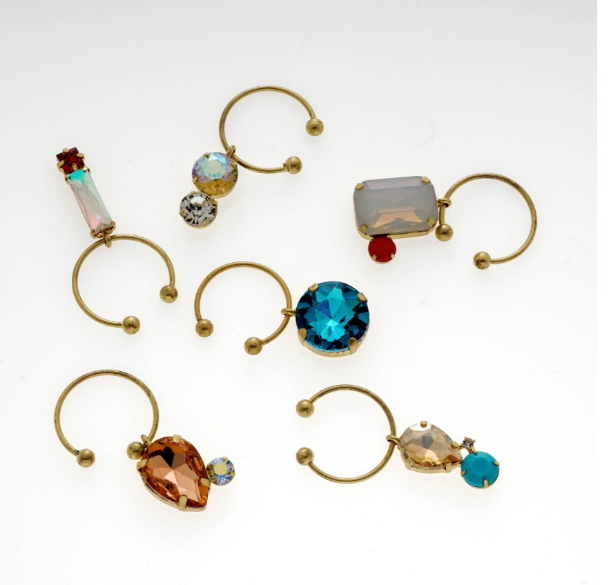 Opening Night Wine Charms- Set of 6