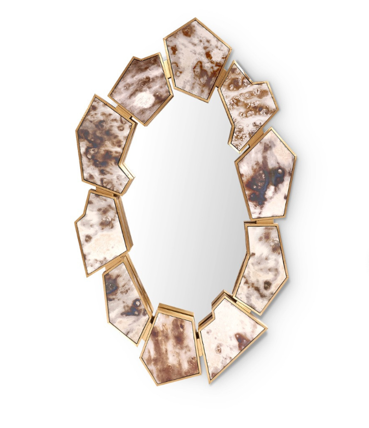 Gilded Glam Mirror